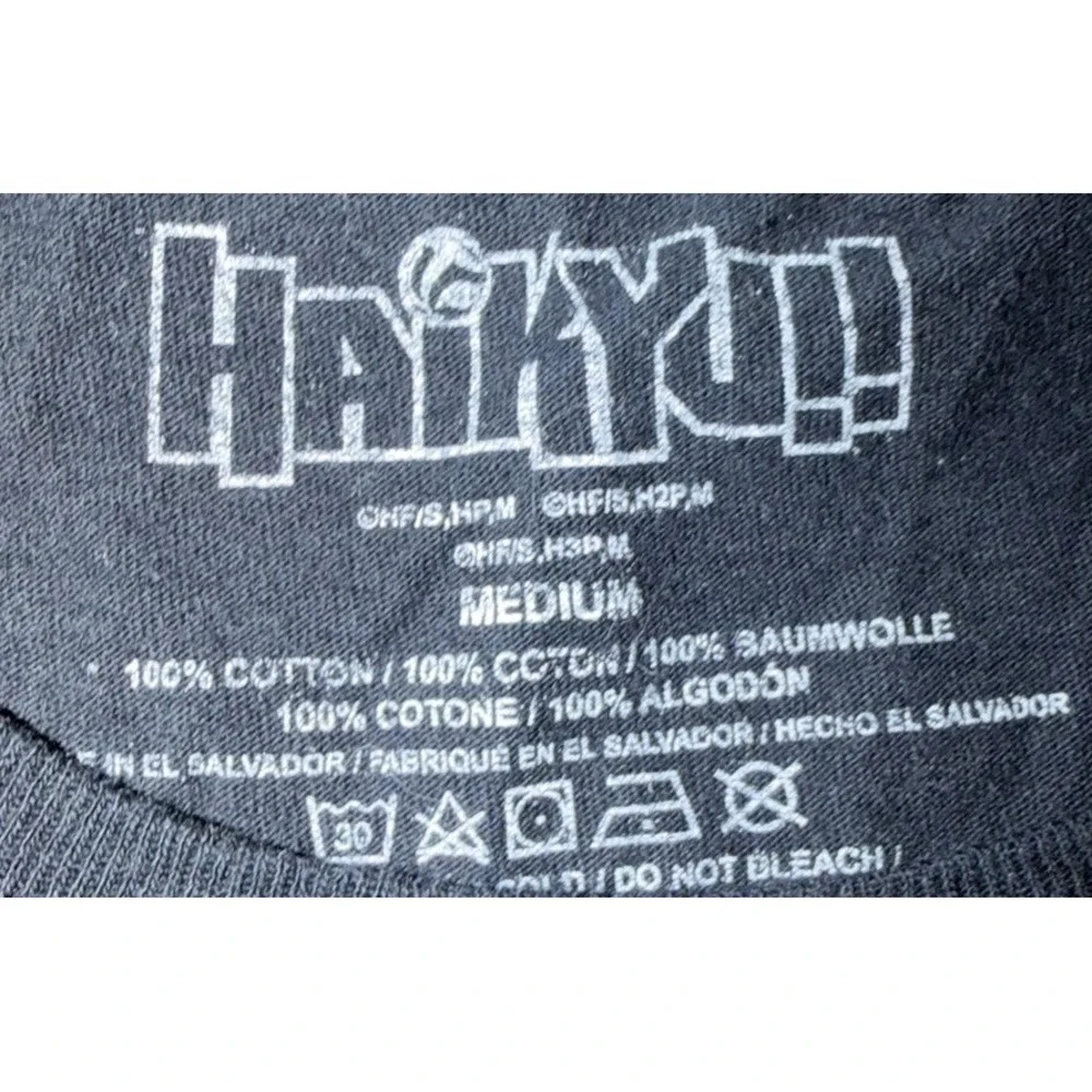 Haikyu 3rd Season Hinata Kageyama Festival T Shirt Women's M Anime Manga